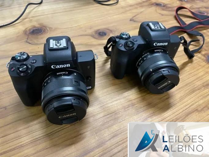 Cânon M50 Mark II + lente - Câmera Mirrorless  